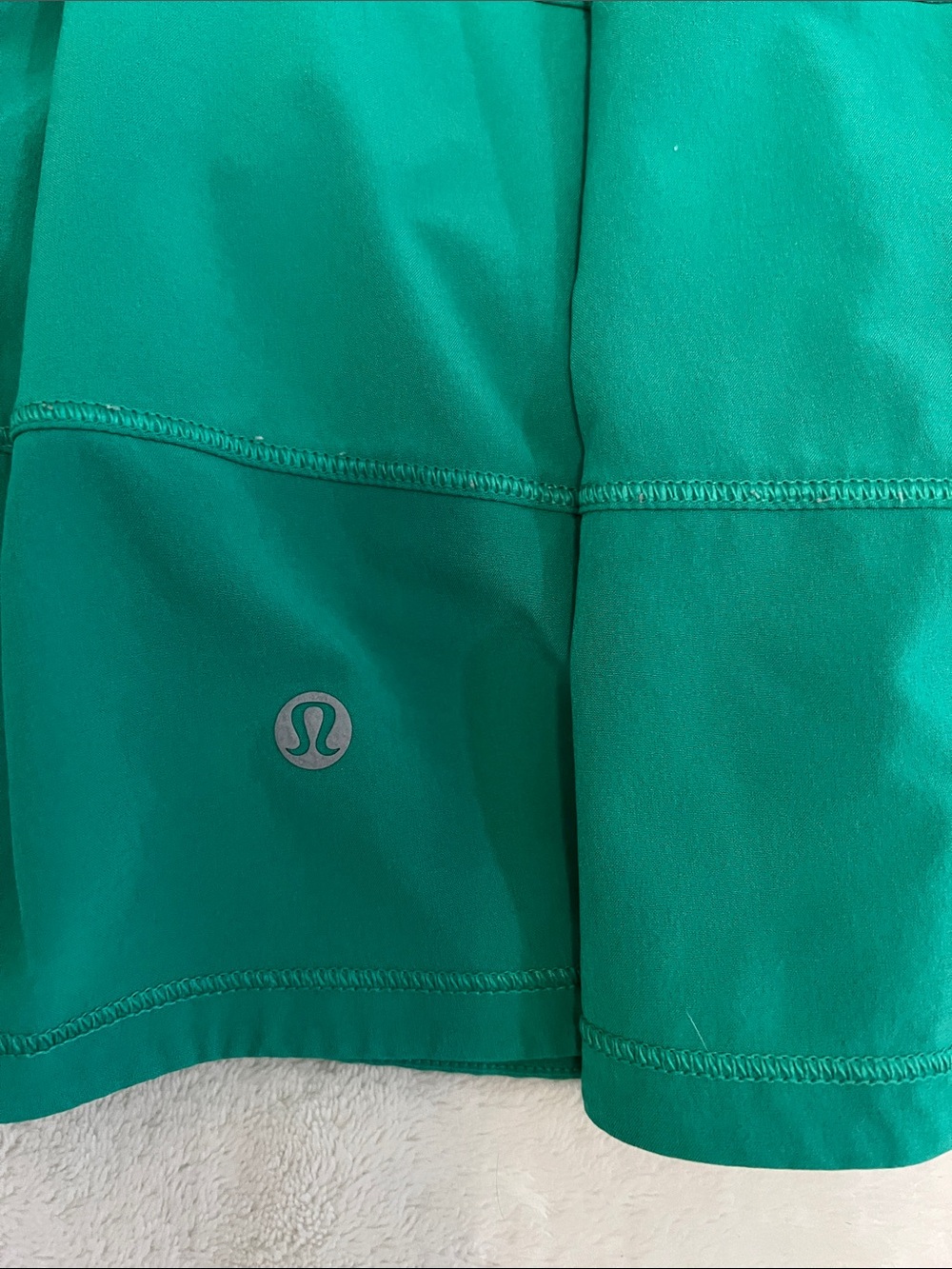 Lululemon Ladies sz 12 Tennis Golf Pickleball skort stretch pull on  Green - Picture 3 of 4